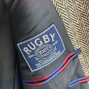 Rugby Ralph Lauren Herringbone Jacket with Navy Lining